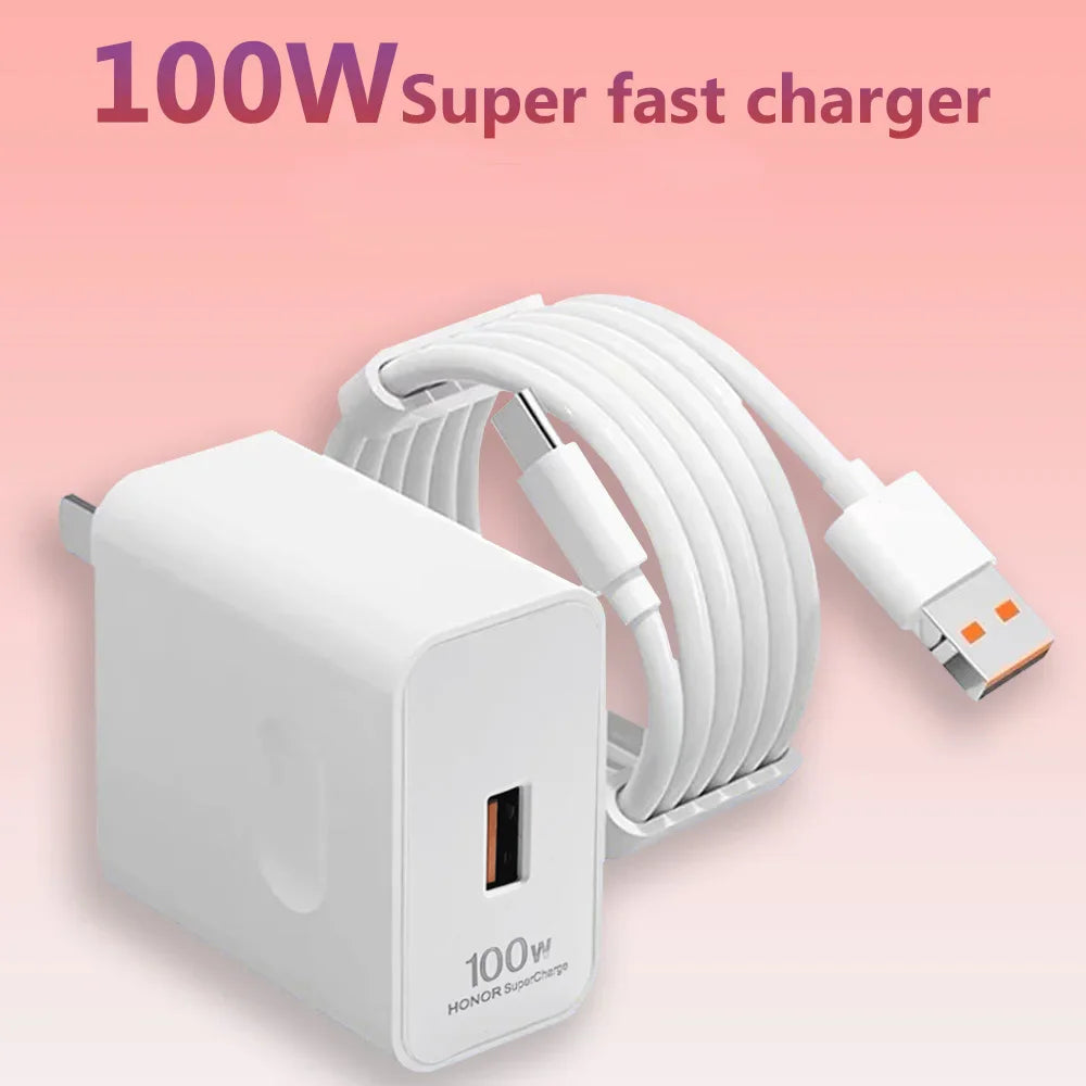 شاحن Honor اصلي 100w مع الكابل